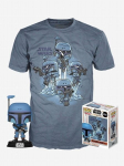 Kujuke Funko POP! Star Wars Mandalorian Pack With T-Shirt