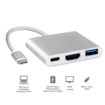 Hub 3in1 adapter Type-C / USB3.0 / HDMI 4k / PD