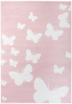 Laste vaip Butterfly roosa, 120x170cm