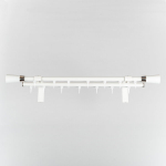 Karniis "Imperia-Cento" kahekordne, valge, 240 cm