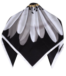 Naiste elegantne lillega sall, unisize