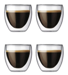 Winder borosilikaat topeltklaas, 250 ml x 4 tk