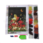 DIY 5D teemantmaal "Seen ja konn" 40x30cm Rhinestone