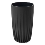 Pott Stripped Eco, must, 30xh51cm