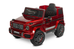 Akuga auto Mercedes Benz G63 Navy Toyz, punane