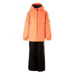 Huppa Laste kevad-s&uuml;gis komplekt REX, neon coral/ dark gray