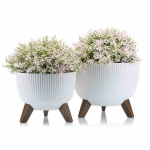 Lillepottide komplekt Rosa linea Eco, 2 tk