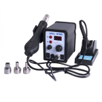 Yihua 878D jootejaam (kuuma &otilde;huga jootekolb, jootekolb, LCD)