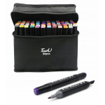 InspiraPens kahepoolsed markerid, 80 tk