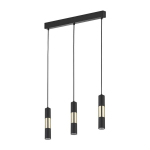 TK Lighting rippvalgusti Vivien black-gold III 4757