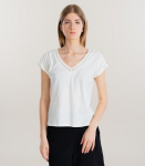 T-s&auml;rk naistele Hailys Lasma TS*01, valge 4067218929666, M