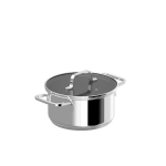 BergHOFF klaasist kaanega pott Helix, 18 cm