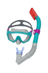 Kombinatsioon Mask ja Toru - Bestway - 24059 - Anatoomiline Rihm - UV Kaitse - +3 Aastat