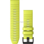 Acc fenix 6X 26mm QuickFit Amp Yellow Silicone Band