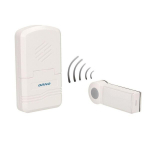 Traadita uksekell DISCO DC OR-DB-KH-122, biały