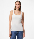 Pieces naiste topp 17141171*02, valge