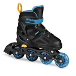 Laste rulluisud Spokey Quattro 4in1, 34-37, must