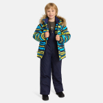 Huppa Poiste talvekomplekt WINTER, blue pattern/ navy