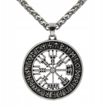 Meeste kaelakee Viking Compass Vegv&iacute;sir, Viking Compass Vegv&iacute;sir NORDIC 133