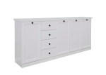 Kummut Trendteam Baxter, 195 cm, valge