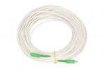Extralink SC/APC-SC/APC | Patchcord | LSOH, &uuml;he režiimiga, Simplex, G.657A2, 3mm, 20m, valge