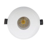 led plastikust &uuml;mmargune keskel paiknev valgusvihik par 16 cob 7w 2700-3000k valge