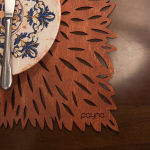 Stalo kilimėlio rinkinys (6 vienetai) Pointy - Rose