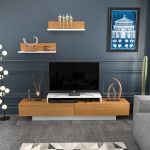 Elutoa m&ouml;&ouml;blikomplekt Kalune Design Lusi, valge/pruun