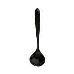 Must keraamiline origami tassimislusikas, Black Ceramic Origami Cupping Spoon