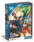 CLEMENTONI pusle 500 Compact DC Comics JusticeLeag.35531