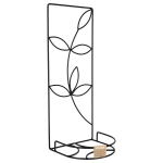 Metallist rippuv lillepoti alus 50cm