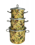 Pannide komplekt Versailles, 3 tk