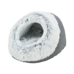 Trixie Harvey voodikoobas, 35x26x41cm, hall/valge-must Trixie voodi