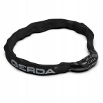 Jalgratta lukustusketas Gerda Lukustus CONTRA COMBO 900/6C Lukustus