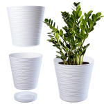 Lillepoti Lillekatte alus valge 30cm