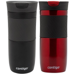 Contigo Byron 470ml termokruuside komplekt - punane + matt must