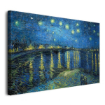 Reproduktsioon Maal Pilt l&otilde;uendil elutuppa T&auml;htede &ouml;&ouml; 80x120cm