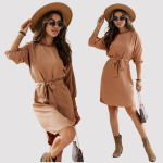 Kleit naistele Britney, pruun