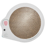 Kratsmatta - TRIXIE - Junior Mus - Med kattmynta - M&aring;tt 35x29,5 cm - Vit