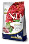 Farmina N&D Quinoa Dog Digestion Adult Mini lambalihaga, 2,5 kg