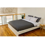 Bradley tekikott, 200 x 210 cm, antratsiit / helehall