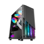 Korpus ATX korpus - Mars Gaming - MC-X2 - Must - Teras - 2 ventilaatorit 12cm FRGB