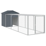 vidaXL kanapuur aedikuga, antratsiithall, 117x405x123 cm, teras