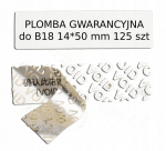 .NIIMBOT B18 jaoks 14*50mm 125tk GARANTIAS&Uuml;STEERIMINE