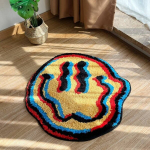 Trippy Smile Vaip, 90cm x 90cm