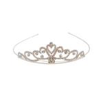 Tiara, kroon kristallidega