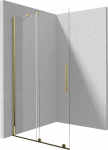 Walk-in l&uuml;kand du&scaron;isein Deante Prizma, Gold, 90x195 cm
