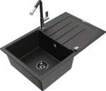 Graniidist k&ouml;&ouml;givalamu Mexen Bruno koos segisti ja sifooniga, Metallic black/gold/black/chrome