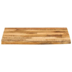 vidaXL Lauaplaat, 40x40x3,8 cm, naturaalne serv, mangopuit