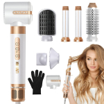 LIVMAN WT-626 - madala temperatuuriga professionaalne juuksestiil negatiivsete ioonide tehnoloogiaga, 7 erineva vahetatava otsaga ning 3 temperatuuri- ja 3 kiiruserežiimiga, 1400W